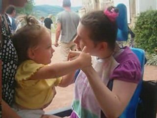 Chloé et Lyly août 2008
