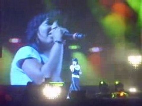 Concert de Lucie Azard à Barcarès en août 2008