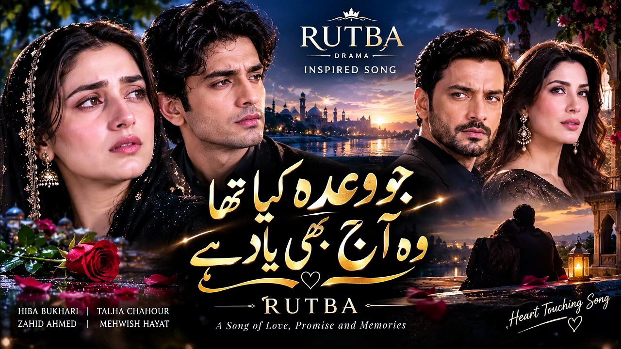 RutbaNone Official OST | Hiba Bukhari | Talha Chahour | Zahid Ahmed ...