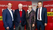 NÖ-Plan-Tour in Prottes: Hergovich und Häupl diskutieren über die Zukunft Niederösterreichs