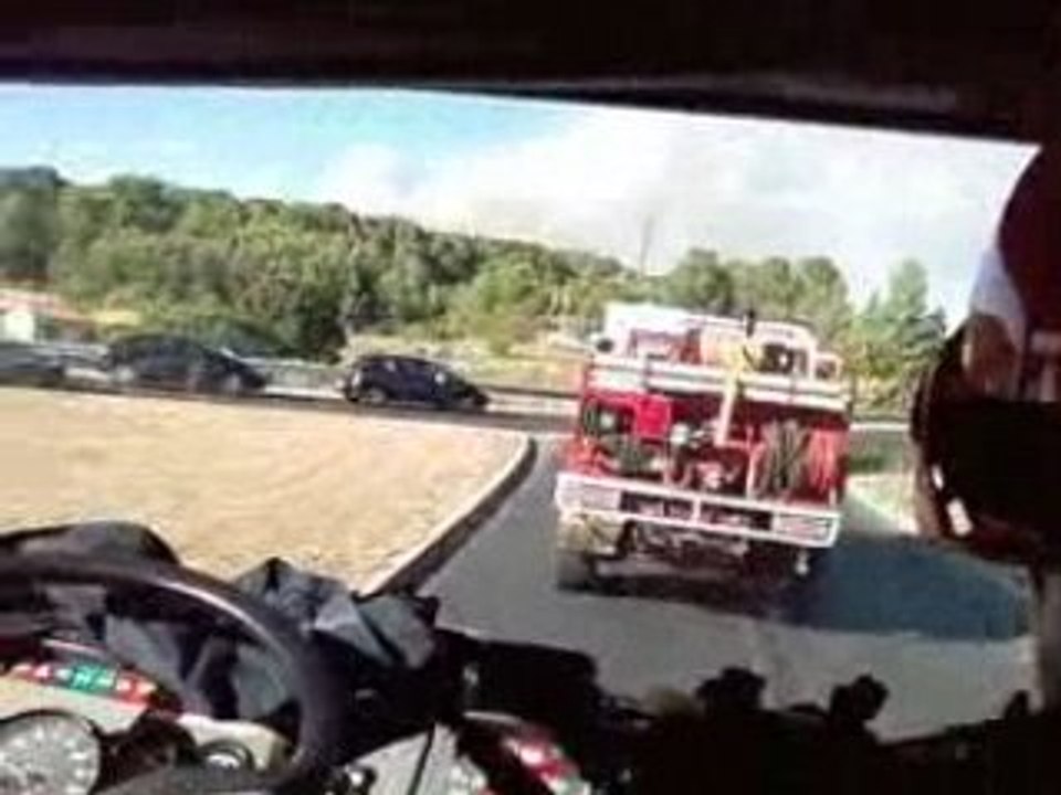 Depart pour feu montferrier