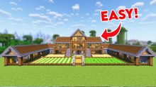 Minecraft Survival House Tutorial: Build Foundation, Roof, Interior