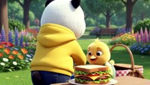 The mystery of the missing sandwich 🥪🔍 #animation #shorts #kids