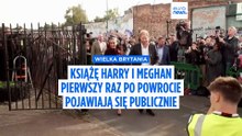 Harry i Meghan: pierwszy wspólny występ publiczny od powrotu do Wielkiej Brytanii