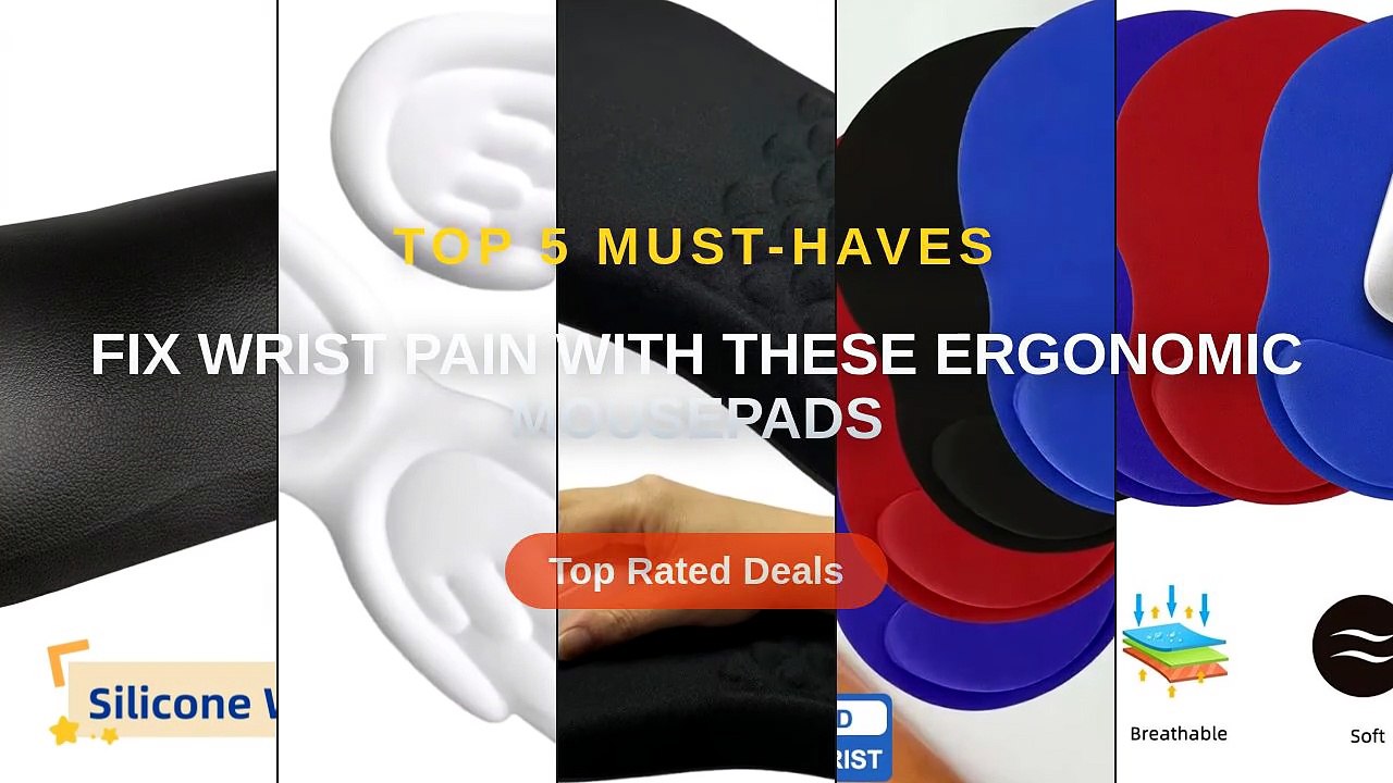 Fix Wrist Pain With These Ergonomic Mousepads - video Dailymotion