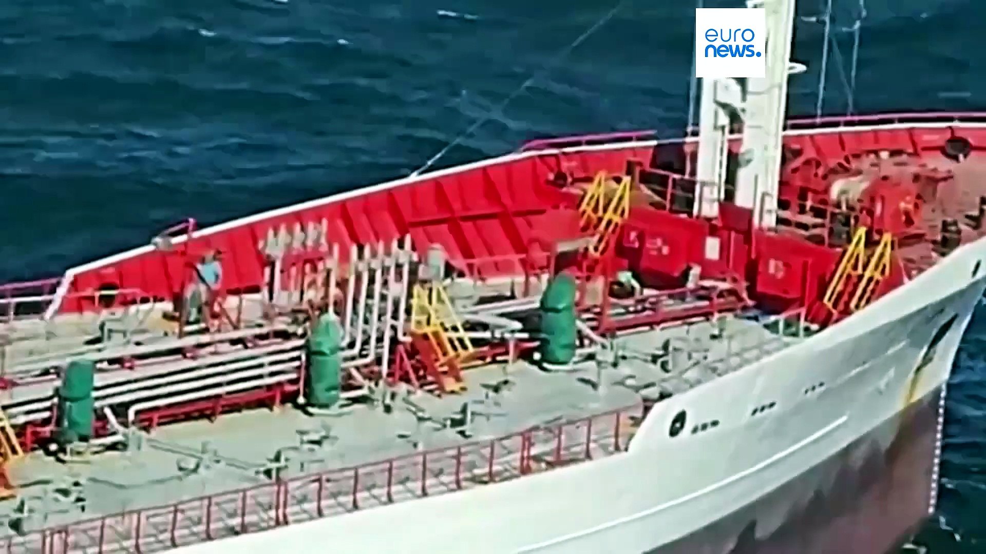 Romania says seven people missing after fire on San Marino-flagged tanker in Black Sea