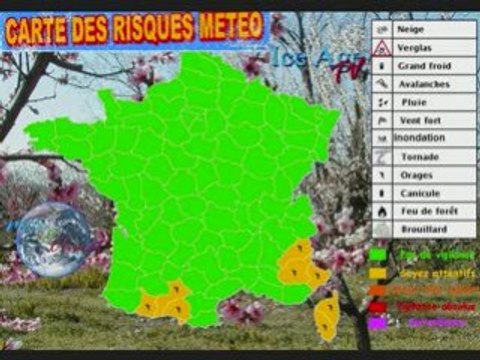 Meteo du Mercredi 27 Aout 2008