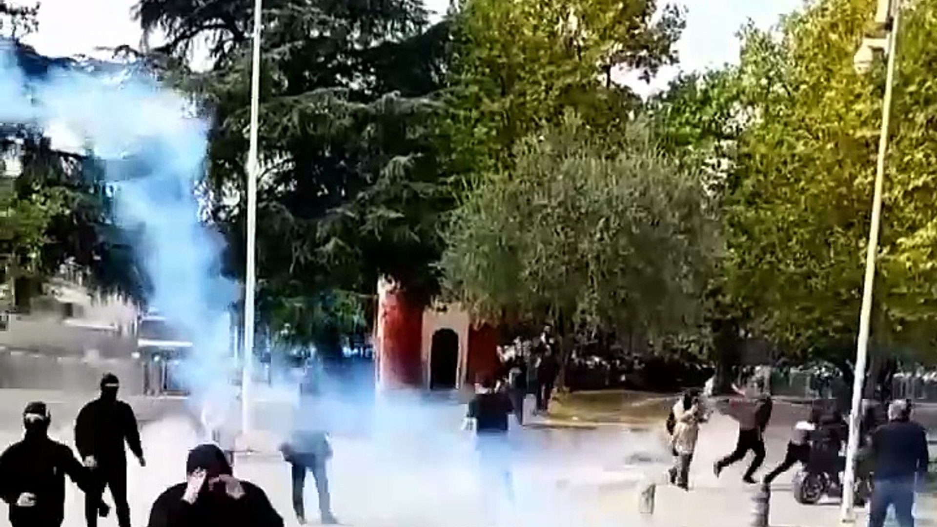 Albanian PM condemns 'chaos' as violent protests enter third day