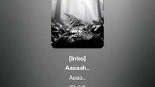 Aaaaaah, techno song