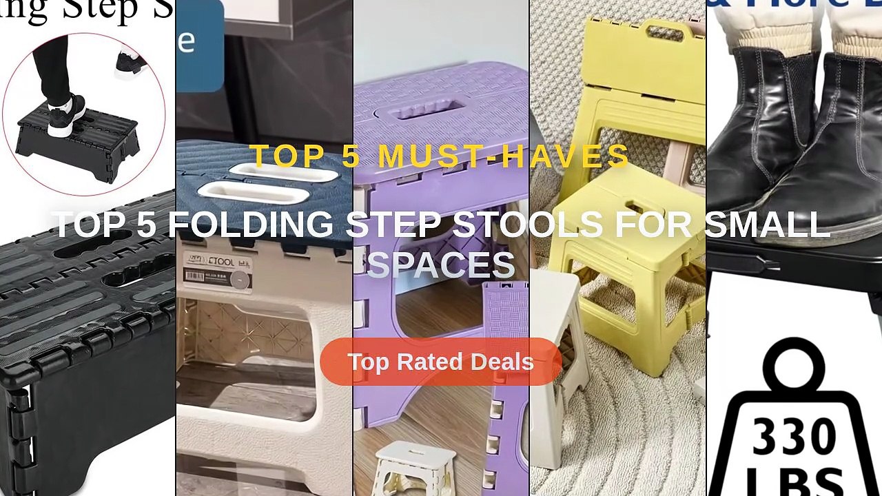 Top 5 Folding Step Stools For Small Spaces - video Dailymotion