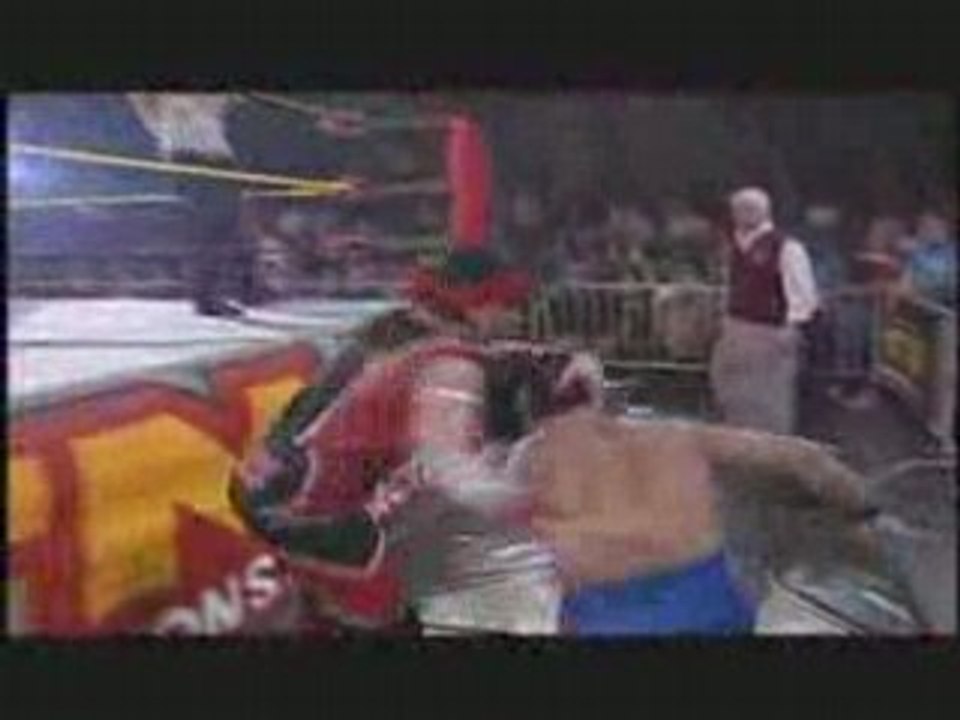 TNA Aj Styles vs Amazing Red part 1