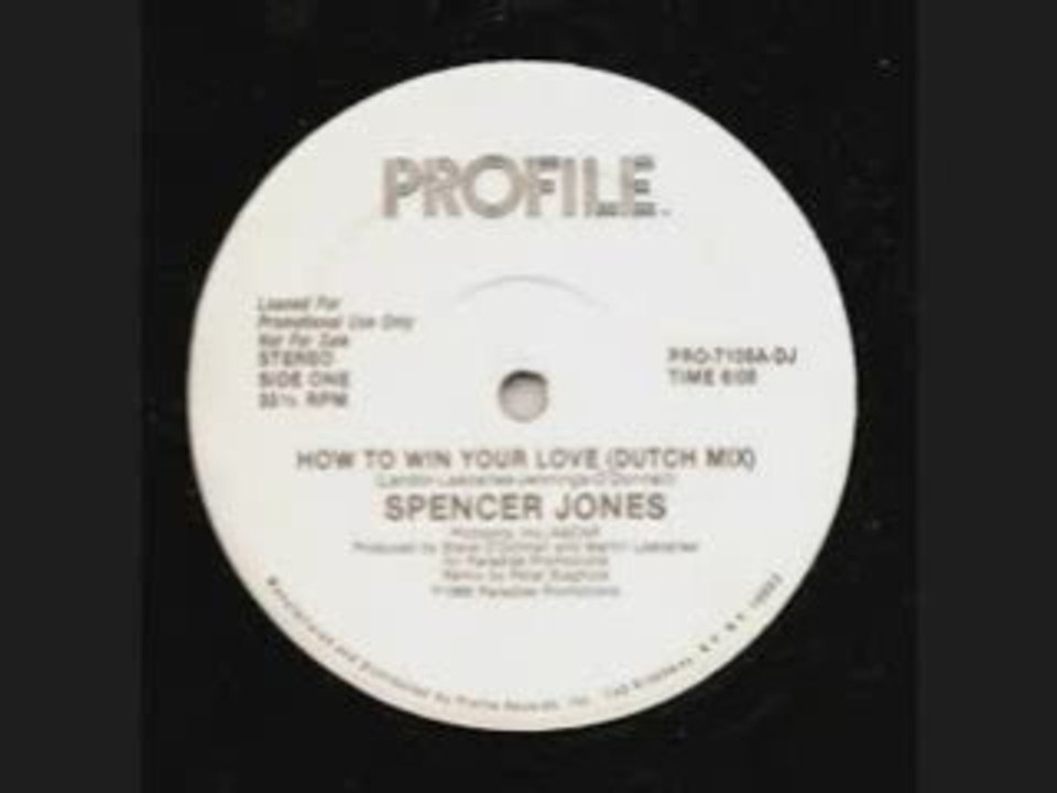 Spencer Jones_How To Win Your Love