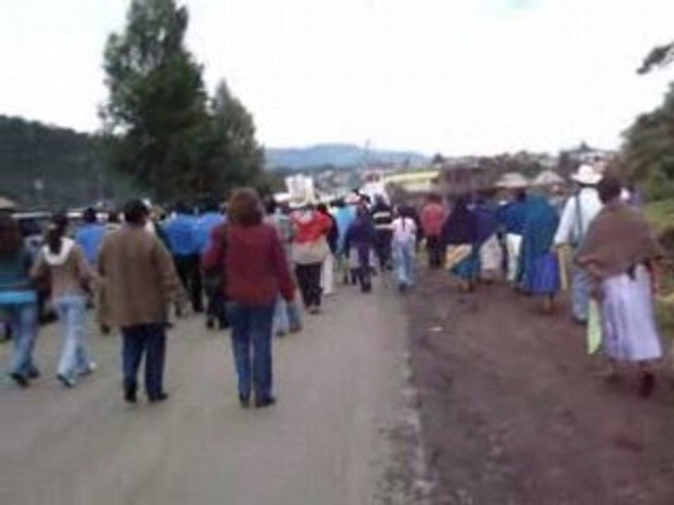Arrivée angahuan
