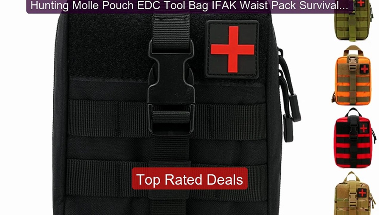 Hunting Molle Pouch EDC Tool Bag IFAK Waist Pack Survival E... -- Top Pick 2026 | Unbeatable Price!