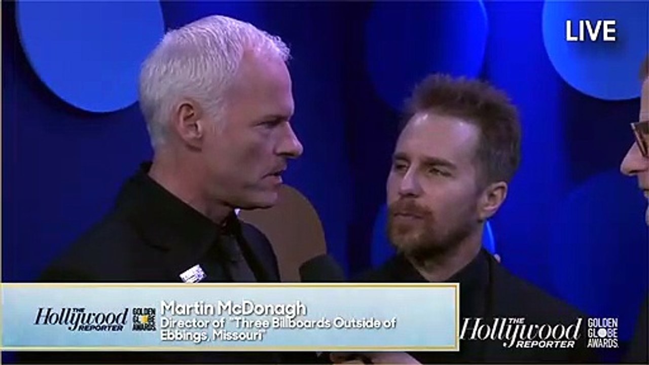 Martin McDonagh and Sam Rockwell Talk 'Three Billboards Outside Ebbing ...