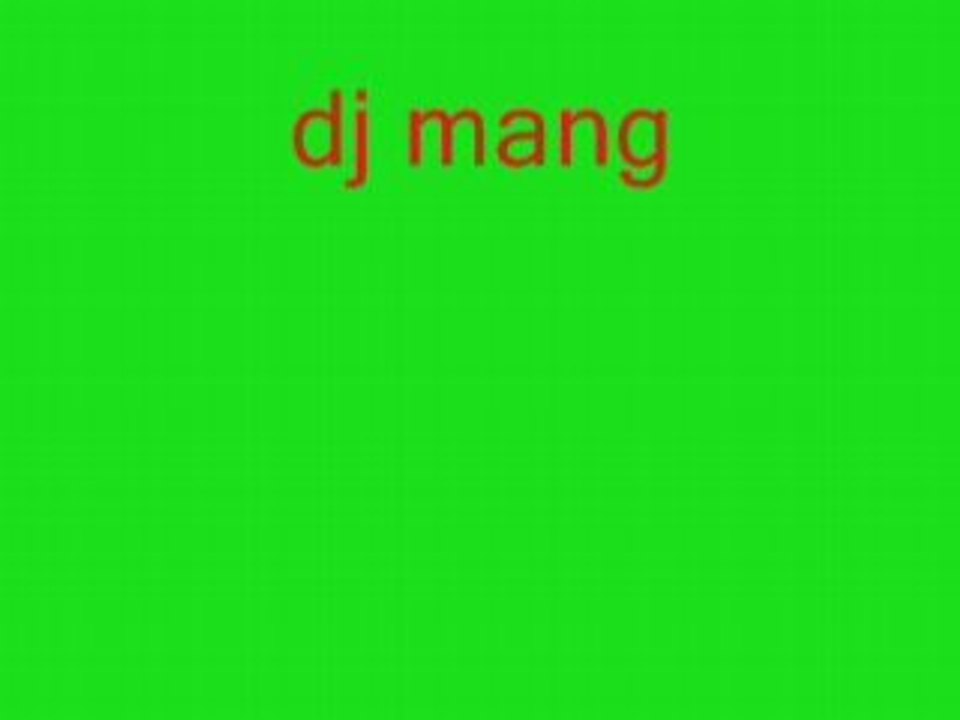 Dj mangoo - eurodancer techno