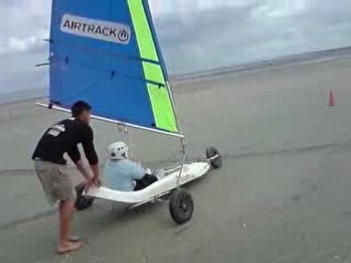 Char à voile - fabienne