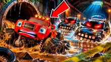 BLAZE CORRE PELIGRO EN LAS ALCANTARILLAS DE GTA 5