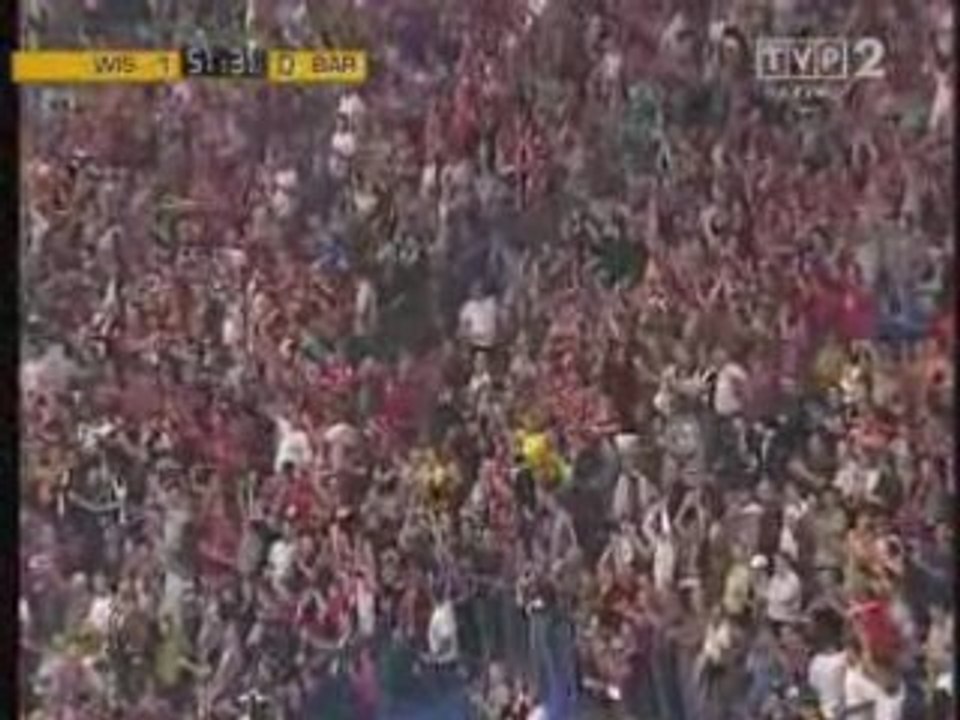 Wisła - Fc Barcelona 1-0 Cleber