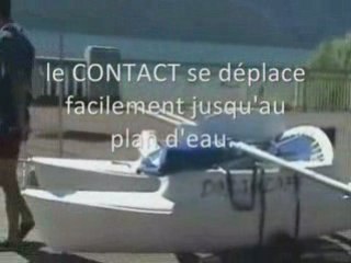 Catamaran CONTACT de DORGULOFF : mise à l'eau facile !