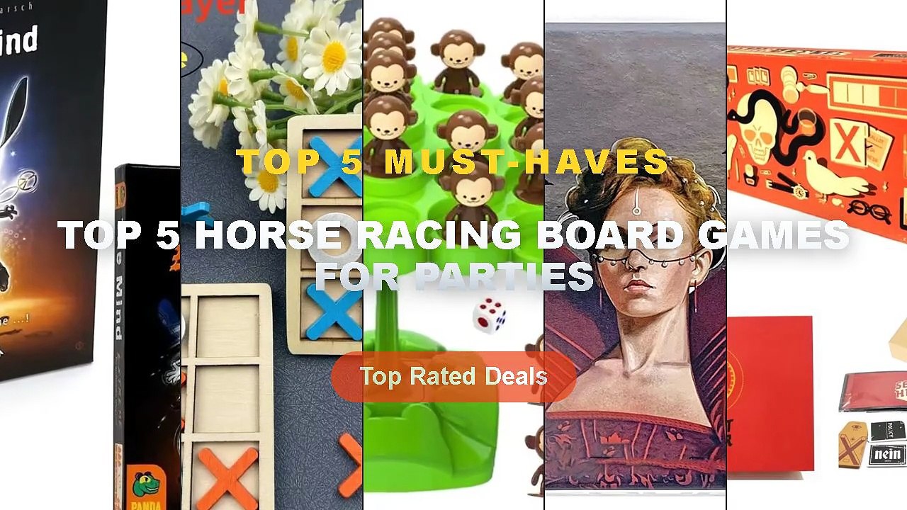 Ultimate Guide to the Best Top 5 Horse Racing Board Games For Parties ...