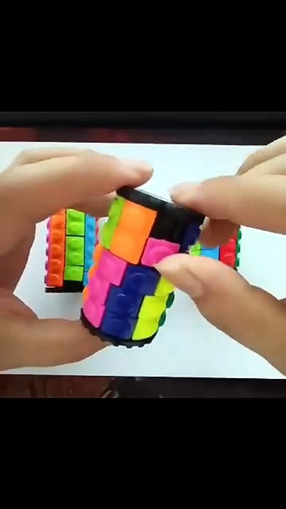 Creative 3D Rotating Slide Cube Puzzle - video Dailymotion