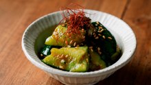 Crunchy Japanese Cucumbers With Spicy Miso Dressing 🔥