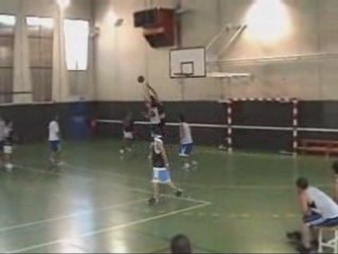 1er match prepa saison bollene basket 2nd qrt