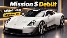2027 Porsche Mission S: Mittelmotor-Supersportwagen über dem 911