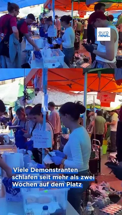 "müde, aber wir bleiben": besuch im protestcamp gegen die wohnungskrise in spanien