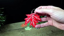 🎃 Keychains To Make - Skeleton Keychain STL - Leaf Keychain STL - Halloween Keychains