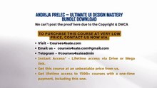 Courses4sale.com — Andrija Prelec – Ultimate UI Design Mastery Bundle