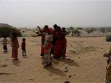 Gypsies, nomades dans le desert d'Inde