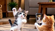 Funny Cat Videos 😻 Adorable Dancing Cats #catfunny