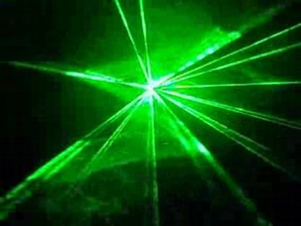 Meeting Laser Besonrieux II, "Backpipes" Lasershow