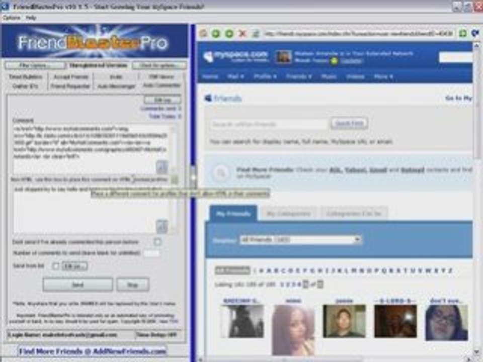 (Myspace Marketing Tools) Friend Blaster Pro *Secrets*
