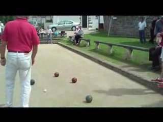 (3) St Jean du doigt: 1/4 de finale Boules plombées 15/08