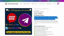The Top 13 Websites For Purchasing Old Telegram ...