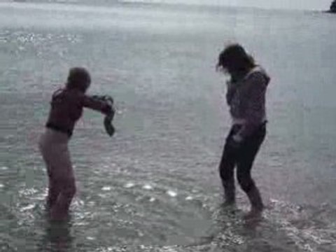 Soléne é moii en tck a la mer