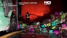 Российские ракеты вызывают крупные пожары на заводах в Одессе и Запорожье