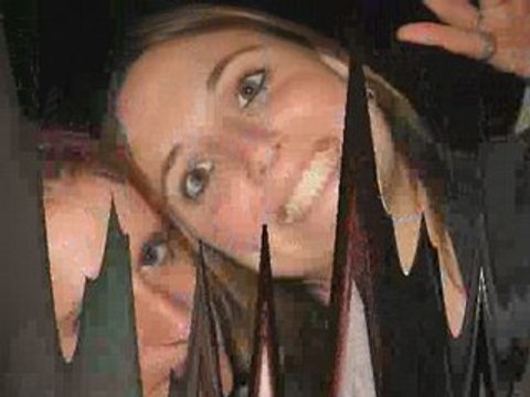 amandine et moi en plein délire