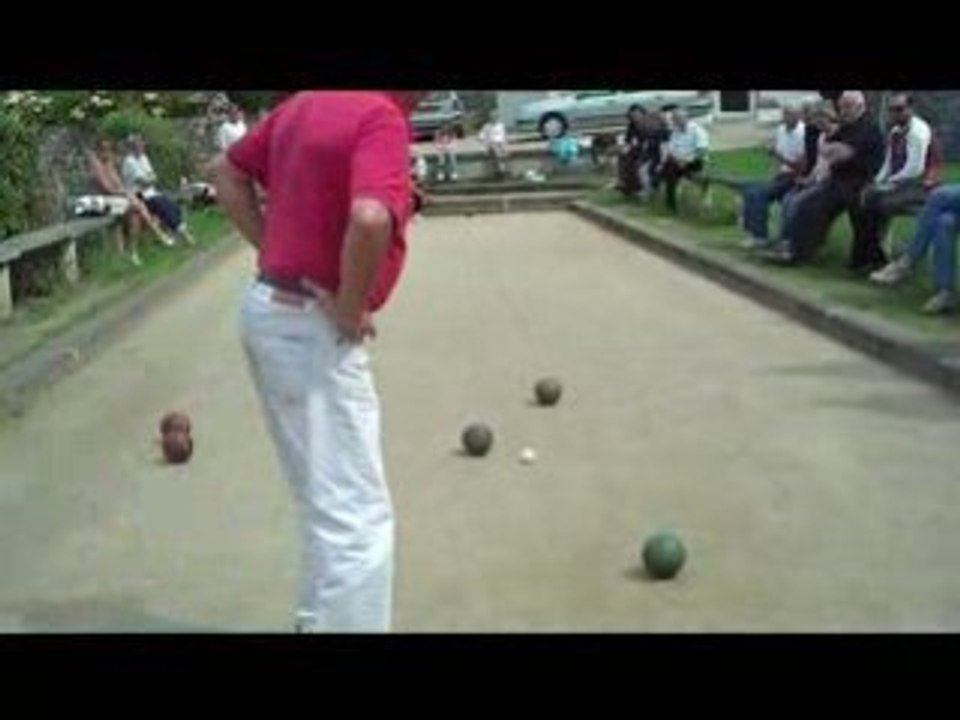 (5) St Jean du doigt: 1/4 de finale Boules plombées 15/08