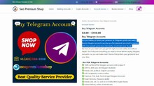 The Top 17 Websites For Purchasing Old Telegram ...