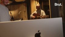 Angèle en studio l