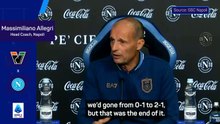 Allegri explains De Bruyne 'misunderstanding'