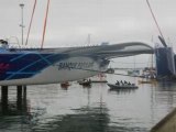 Le maxi trimaran Banque Populaire