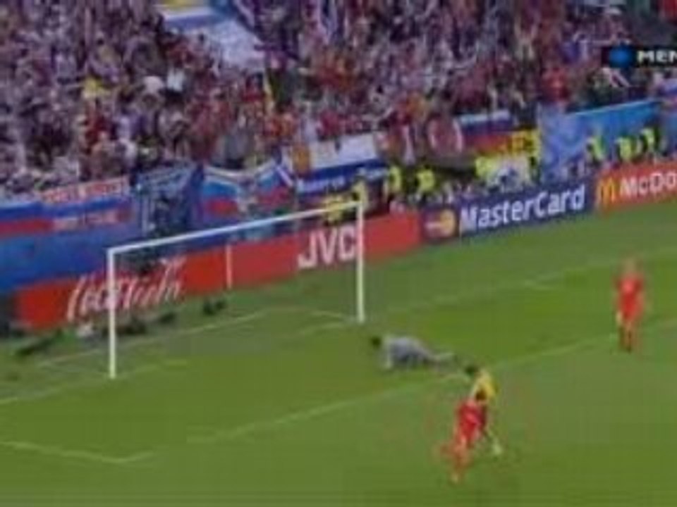 Euro 2008 : Groupe D : Russie - Suede : 2-0