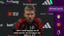 'It's about Man Utd, not me' insists Carrick