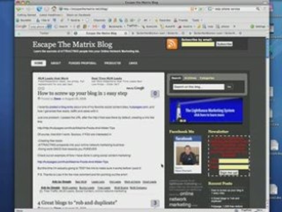 My blog vs. betternetworker.com