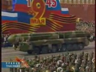 Parade militaire à Moscou le 9 mai 2008